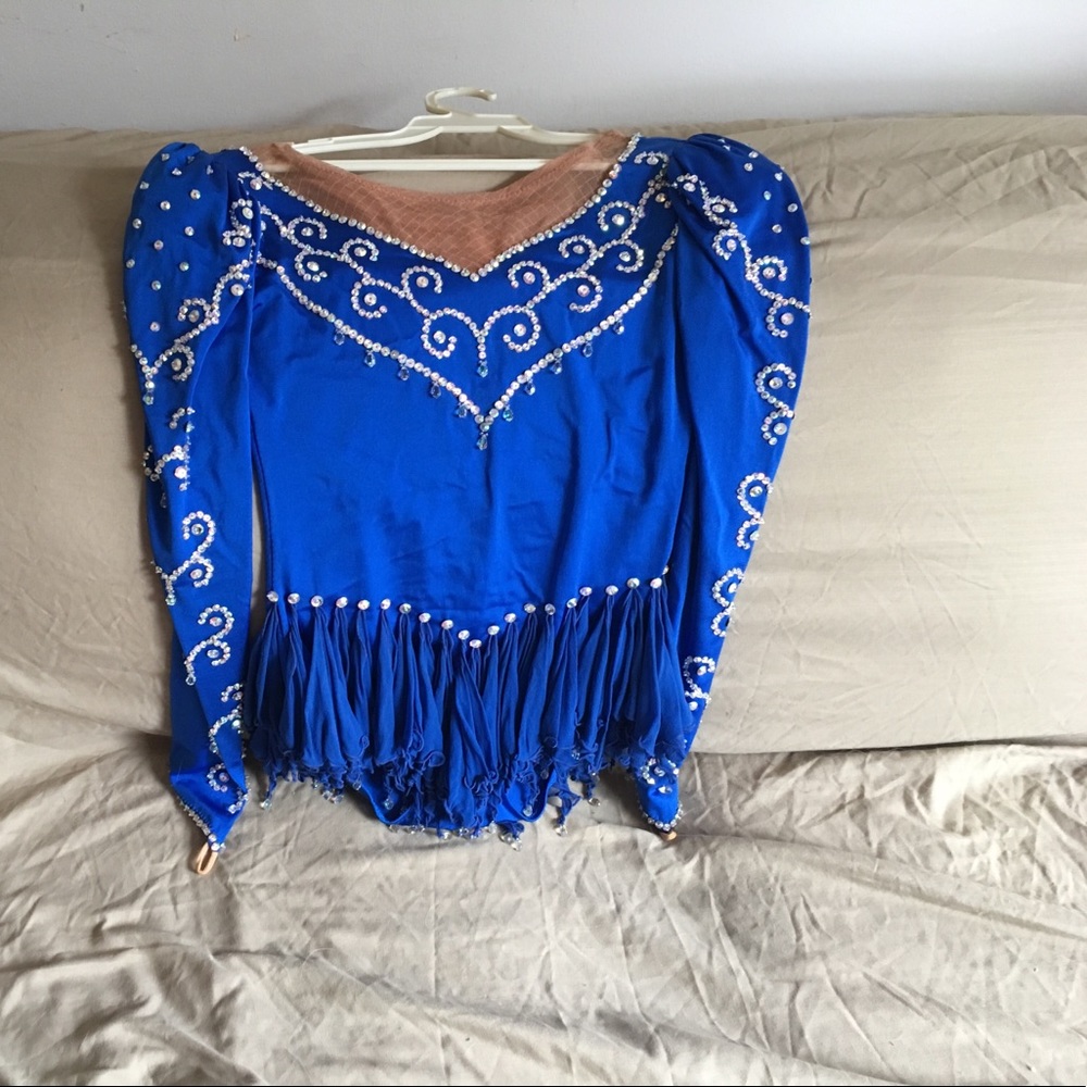 Ice skating Dress with crystals